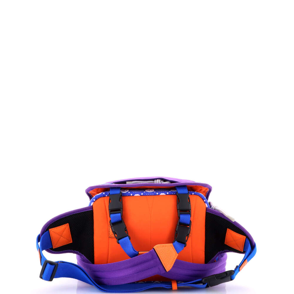 Gucci Buckle Flap Chest Strap Backpack #219326G10B - Picture 3 of 6